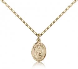  St. Agnes of Rome Medal - 14K Gold Filled - 3 Sizes 