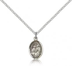  St. Cosmas & Damian Medal - Sterling Silver - 3 Sizes 