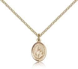  Mary Our Lady of Consolations Medal - 14K Gold Filled - 3 Sizes 