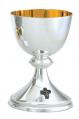  Chalice and Bowl Paten, Silver 