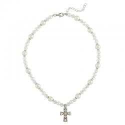  Pendant Necklace First Communion Pearl 