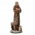  St. Francis Statue 8 inch 