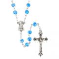  Rosary Blue Marble Bead 