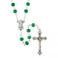  Rosary Green Emerald Marble Bead 