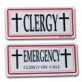  Clergy Sign, Emergency 