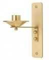  Wall Candle Holder, Brass 