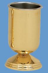 Vase, Brass with Liner 
