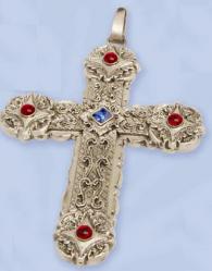  Pectoral Cross with 36\" Chain 