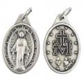  Medal Oxidized Mary Our Lady of the Miraculous 12/PKG (QTY Discount .90 ea) 