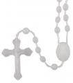  Rosary White Luminous Plastic Cord (QTY DISC $1.05) 