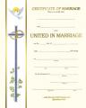  Certificate Marriage Banner 50/box (SPECIAL ORDER) 