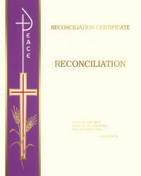  Reconciliation Certificate 50/box (LIMITED SUPPLIES) 