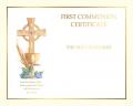  First Communion Certificate 50/box (LIMITED SUPPLIES) 