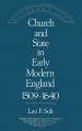  Church and State in Early Modern England, 1509-1640 