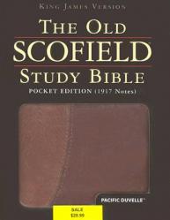  Old Scofield Study Bible-KJV-Pocket 