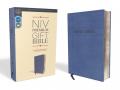  Niv, Premium Gift Bible, Leathersoft, Navy, Red Letter Edition, Comfort Print 
