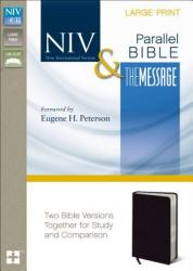  Side-By-Side Bible-PR-NIV/MS-Large Print: Two Bible Versions Together for Study and Comparison 