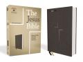  The Jesus Bible, ESV Edition, Cloth Over Board, Grey 