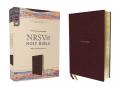  Nrsvue, Holy Bible, Leathersoft, Burgundy, Comfort Print 