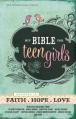  Bible for Teen Girls-NIV: Growing in Faith, Hope, and Love 