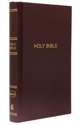  NKJV, Pew Bible, Hardcover, Burgundy, Red Letter Edition 