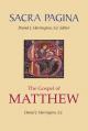  Sacra Pagina: The Gospel of Matthew: Volume 1 