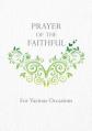  Prayer of the Faithful: For Various Occations 