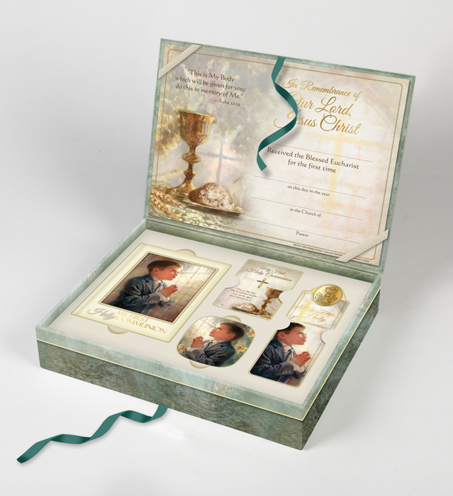 First Communion Gift Set Boy MPNWS142CB Children/First Communion