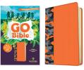  NLT Go Bible for Kids (Leatherlike, Orange Camo): A Life-Changing Bible for Kids 