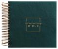  Illustrating Bible CSB - Spiral Bound Bible Journal, Green 