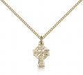  CROSS CELTIC Pendant 14K Gold Filled 