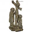  Stations of the Cross Bronze Finish Set of 14 (15th Optional) 16.5 inch 