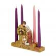  Advent Wreath Tabletop Holy Family 9.5 inch 