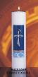  Advent Candle Set 3" x 12" PARAFFIN (SARUM BLUE/ROSE) 