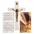  CRUCIFIX BETHLEHEM STONE 6.25 inch 