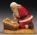  Kneeling Santa Fontanini 4 inch Christmas Statue 