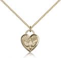  CONFIRMATION Pendant 14K Gold Filled 5/8" 