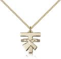  4-WAY Cross Pendant FRANCISCAN 