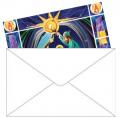  Advent Calendar ENVELOPE White 4 3/4 X 6 1/2 inches (Sold 25/pkg) 