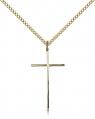  CROSS Pendant 14K Gold Filled 1 inch 