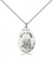  GRADUATION Pendant Sterling 7/8 inch 