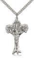  Crucifix Pendant Tree of Life Sterling 1-5/8 inch 