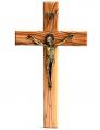  CRUCIFIX OLIVE WOOD 10 inch 