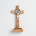  Crucifix Standing St. Benedict 5.5 inches 
