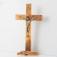  CRUCIFIX STANDING OLIVE WOOD 5 inch 