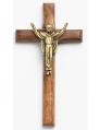  CRUCIFIX RISEN CHRIST OLIVE WOOD 4.5 inch 