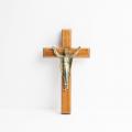  CRUCIFIX RISEN CHRIST OLIVE WOOD 7.75 inch 