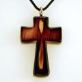  Pendant Wood Cross 10/PKG (QTY Discount $2.99 ea) 