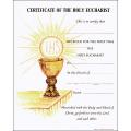  First Communion Certificate 50/box 