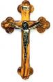  CRUCIFIX OLIVE WOOD 7.5 inch 